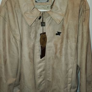 A collection suede jacket